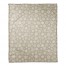 Snowflakes on Beige 50x60 Coral Fleece Blanket