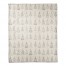 Gray Tree Doodle Print 50x60 Coral Fleece Blanket