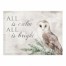 All is Calm and Bright Owl 18x14 Poly Twill Placemat
