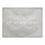 Snow Dreaming White Christmas 18x14 Poly Twill Placemat