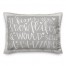 Snowflake Kisses 14x20 Spun Poly Pillow