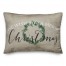 Merry Rustic Christmas 14x20 Spun Poly Pillow