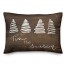 Tis the Season Trees 14x20 Spun Poly Pillow