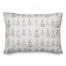 Gray Tree Doodle Print 14x20 Spun Poly Pillow
