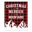 Merrier in the Mountains 8x10 Tabletop Canvas