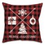 Merry Christmas Icons 18x18 Spun Poly Pillow
