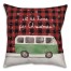 Van Be Home Christmas Green 18x18 Spun Poly Pillow