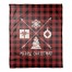 Merry Christmas Icons 50x60 Coral Fleece Blanket
