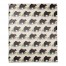 Black Bear Pattern 50x60 Coral Fleece Blanket