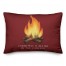 Christmas Campfire 14x20 Spun Poly Pillow