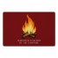 Christmas Campfire 27x18 Floor Mat