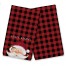 Santa Knows on Plaid Textiles Collection