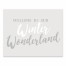 Silver Winter Wonderland 8x10 Tabletop Canvas