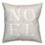 Silver Noel 18x18 Spun Poly Pillow