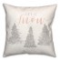 Let it Snow 18x18 Spun Poly Pillow