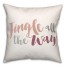 Jingle all the Way 18x18 Spun Poly Pillow