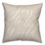 Joy to the World  18x18 Spun Poly Pillow