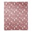 Multi Size Ornaments with Wine Tones 50x60 Coral Fleece Blanket