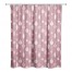Multi Size Ornaments with Wine Tones 71x74 Shower Curtain