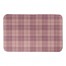 Pink Plaid 34x21 Bath Mat