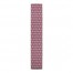 Snowflake Pattern on Wine Color Tablecloth