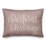 Christmas Blessings Script 14x20 Spun Poly Pillow