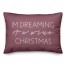 Dreaming of a Wine Christmas 14x20 Spun Poly Pillow