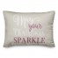 May your Christmas Sparkle 14x20 Spun Poly Pillow
