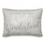 Silver Winter Wonderland 14x20 Spun Poly Pillow