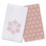 Joy Pink Snowflake Textiles Collection
