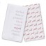 Reindeer Names with Pink Accents Textiles Collection