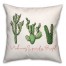 Making Spririts Bright Cacti 18x18 Spun Poly Pillow