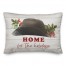 Home for the Holidays Hat 14x20 Spun Poly Pillow
