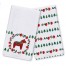 Christmas Donkey Wreath Textiles Collection