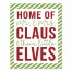 Home of Little Elves 10x8 Tabletop Canvas