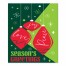 Seasons Greetings Ornaments 10x8 Tabletop Canvas