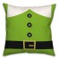 Green Elf Suit 18x18 Spun Poly Pillow