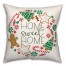 Home Sweets Home 18x18 Spun Poly Pillow