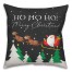Santa Sleigh 18x18 Spun Poly Pillow