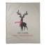 Oh Deer It's Christmas 50x60 Coral Fleece Blanket