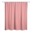 Candy Stripe Pattern 71x74 Shower Curtain