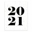 2021 Speckles 8x10 Tabletop Canvas