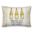 Cheers to a New Year 14x20 Personalized Spun Poly Pillow