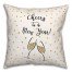 Cheers to a New Year 18x18 Spun Poly Pillow