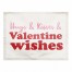 Hugs and Kisses and Wishes 18x14 Poly Twill Placemat