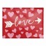 Love Hearts and Arrow 18x14 Poly Twill Placemat