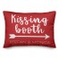 Kissing Booth 14x20 Personalized Spun Poly Pillow