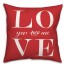 Love Letters 18x18 Spun Poly Pillow