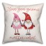 Love Gnomes 18x18 Spun Poly Pillow