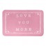 Love You More 34x21 Bath Mat